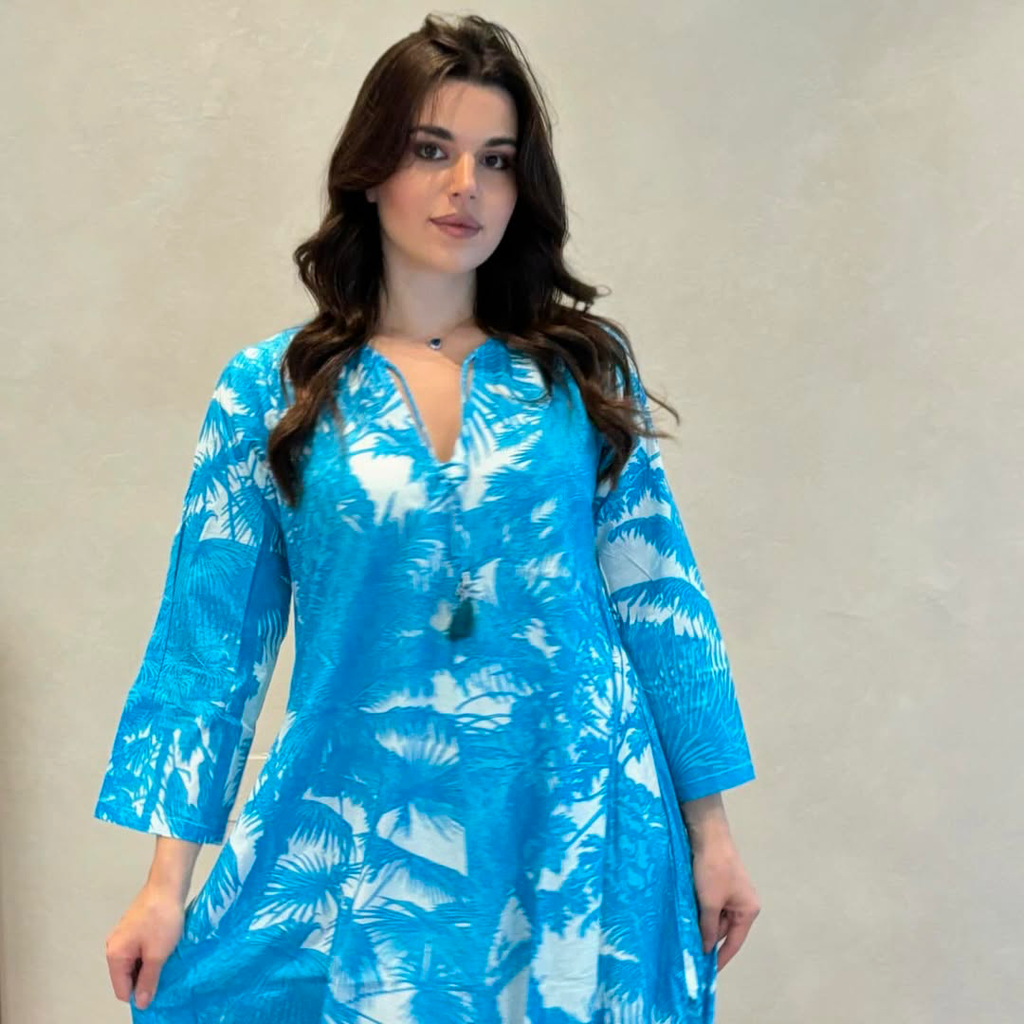 OCEAN BLUE JALABIYA