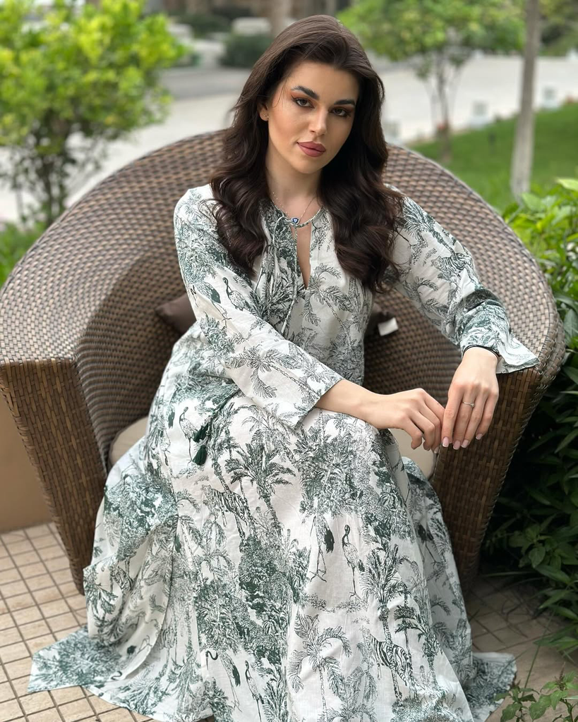 TROPICAL PALM JALABIYA