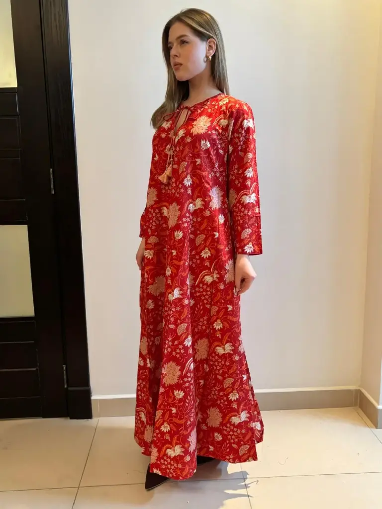 Sunset Blossom Jalabiya 