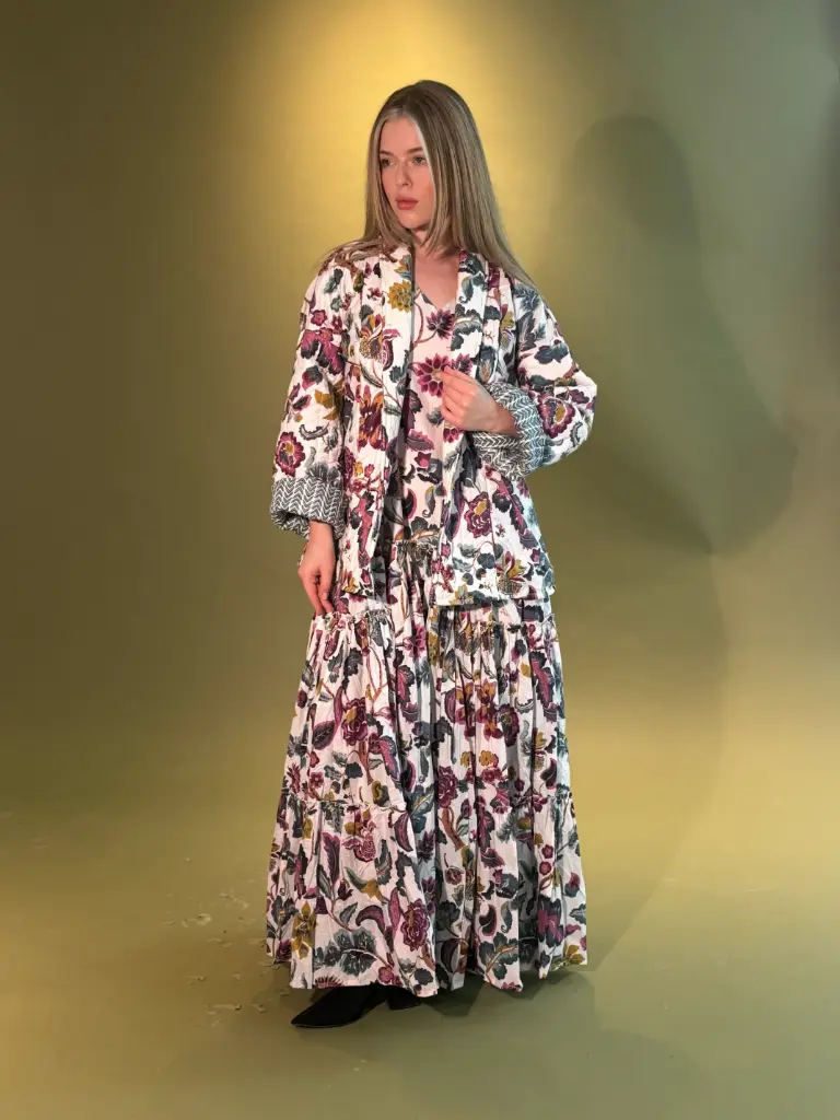 Serene Spring White Dress